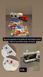 Lego City 60182 Pick-up met Caravan, Kinderen en Baby's, Speelgoed | Duplo en Lego, Ophalen of Verzenden, Gebruikt, Complete set