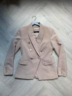 Josh v blazer beige met gouden knopen maat s, Kleding | Dames, Jasjes, Kostuums en Pakken, Beige, Ophalen of Verzenden, Jasje