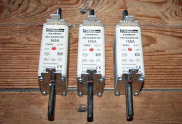 3x mespatroon meszekering 100A beschikbaar voor biedingen