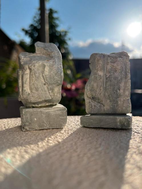 Betoverende Hoornsteen Beeldjes: Ambacht en Harmonie, Verzamelen, Beelden en Beeldjes, Zo goed als nieuw, Ophalen of Verzenden