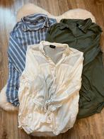 Blousjes pakket: gestreept, groen, wit kant, Kleding | Dames, Blouses en Tunieken, Overige kleuren, Meerdere merken, Ophalen of Verzenden