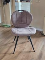 4 nette eetkamerstoelen mx sofa - weinig gebruikt, Huis en Inrichting, Stoelen, Ophalen, Overige kleuren, Zo goed als nieuw, Metaal