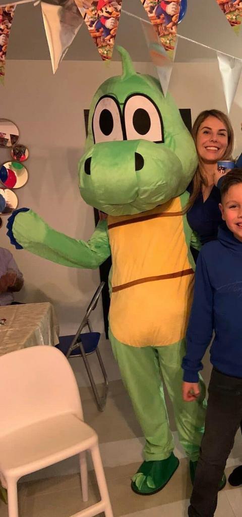 Dino mascotte, Hobby en Vrije tijd, Feestartikelen | Verhuur, Ophalen of Verzenden