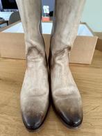 “PERLITA PEACHES” DAMES LAARZEN, maat 39, Hoge laarzen, Beige, Ophalen of Verzenden, Zo goed als nieuw