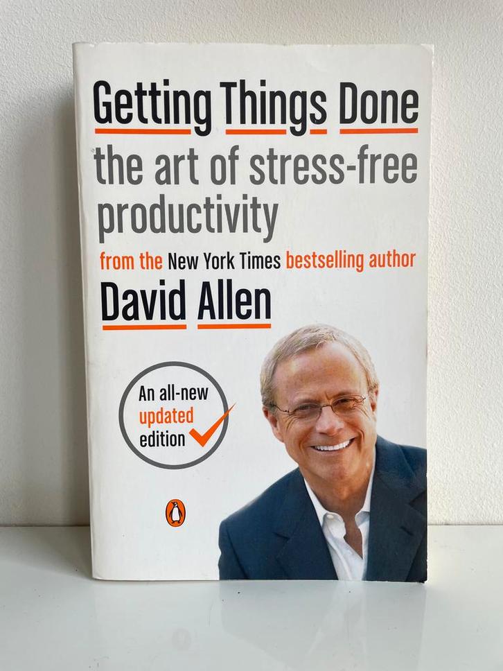 Getting Things Done - David Allen - Nieuwe Editie, Boeken, Advies, Hulp en Training, Zo goed als nieuw, Ophalen of Verzenden