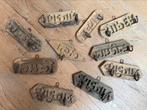 Kapstok haken landelijk stoer sober hout steenmal 10 stuks, Wandkapstok, Nieuw, Ophalen of Verzenden, Minder dan 100 cm