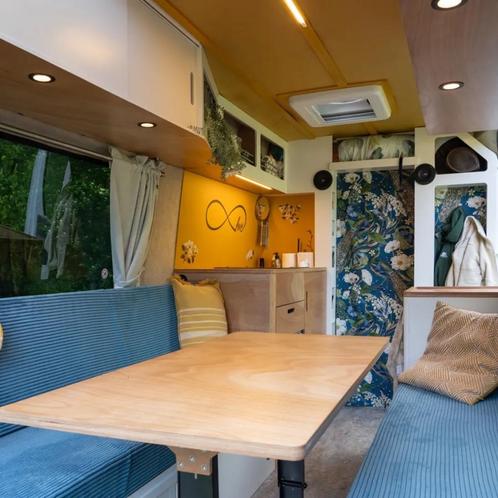 Buscamper sprinter: Sfeervol huis met panorama (nieuwb. '24), Caravans en Kamperen, Campers, Particulier, tot en met 2, Buscamper of Camperbus