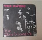 The Sweet - Funny Funny, Gebruikt, 7 inch, Single, Ophalen of Verzenden
