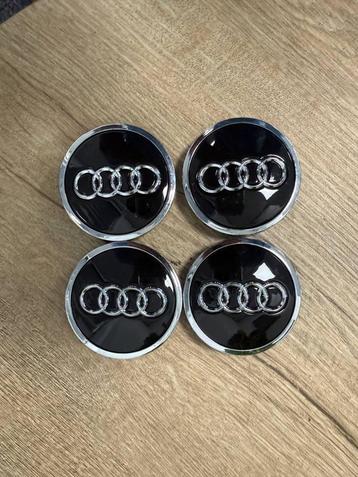 Nieuwe Audi 61mm Naafkapjes Naafdoppen Wieldoppen beschikbaar voor biedingen