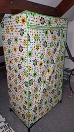 Vintage Opvouwbare Hangkast - Camping, Huis en Inrichting, Kasten | Kledingkasten, Ophalen, 100 tot 150 cm, Vintage, 50 tot 100 cm