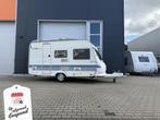 Hobby De luxe Easy 400 SF Voortent - fietsendrager, Caravans en Kamperen, Ringverwarming, Overige typen, Hobby, Bedrijf