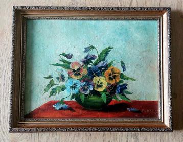 Bloemenstilleven van J. v/d Elst beschikbaar voor biedingen