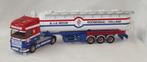 Tekno Scania 1254L kiep bulkoplegger A v.d. Wouw, Ophalen of Verzenden, Nieuw, Bus of Vrachtwagen, Tekno