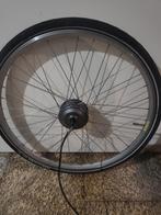 Voorwiel fiets 28 inch met motor, Ophalen of Verzenden, Algemeen, Wiel