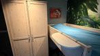 Bed & Kast - LifeTime - massief hout, Huis en Inrichting, Ophalen, Gebruikt, Eenpersoons