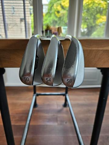 Ping S159 wedges (50,54,58) Alle 3 voor 200,- beschikbaar voor biedingen