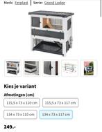 NIEUW grand logde 140plus konijnenhok, Dieren en Toebehoren, Ophalen, 110 cm of meer, Nieuw, 90 cm of meer