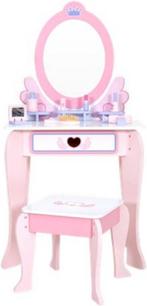 Kinder makeup tafeltje met kruk, Ophalen, 50 tot 100 cm, Zo goed als nieuw, Minder dan 100 cm