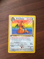 First edition Dragonite zeldzame Pokemon kaart, Ophalen of Verzenden, Zo goed als nieuw