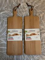 Brabantia serveerplank borrelplank hout 2 stuks, Huis en Inrichting, Ophalen of Verzenden, Nieuw