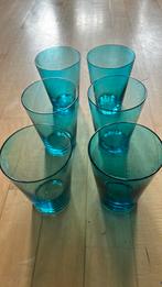 Italo waterglazen 6 stuks, Ophalen of Verzenden, Zo goed als nieuw, Overige typen