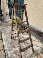 Oude franse houten uitklapbare ladder, Antiek en Kunst, Ophalen