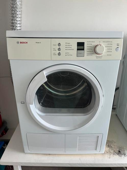 Bosch maxx 8 condensdroger, Witgoed en Apparatuur, Wasdrogers, Zo goed als nieuw, Condens, 6 tot 8 kg, Ophalen
