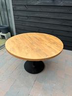 Ronde eettafel ø120cm, Tuin en Terras, Tuintafels, Ophalen, Zo goed als nieuw, Rechthoekig, Hout