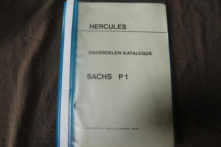 Hercules Sachs P1 onderdelen boek Hercules bromfiets, Fietsen en Brommers, Handleidingen en Instructieboekjes, Gebruikt, Ophalen of Verzenden