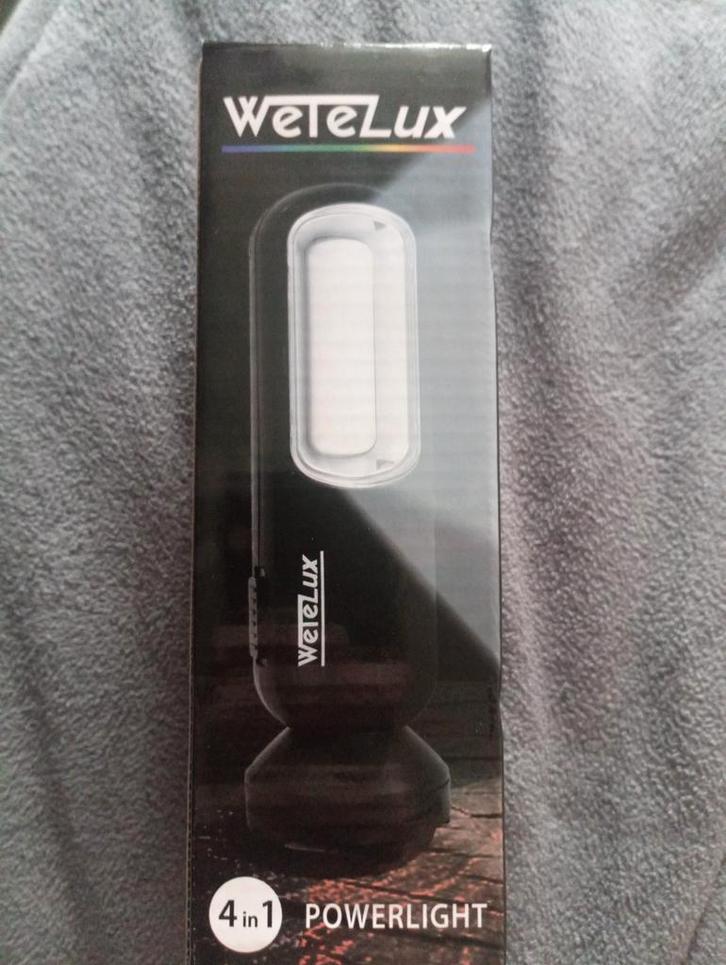 WeTeLux 4-in-1 Powerlight - Nieuw in doos!, Tuin en Terras, Buitenverlichting, Nieuw, Overige typen, Kunststof, Minder dan 50 watt