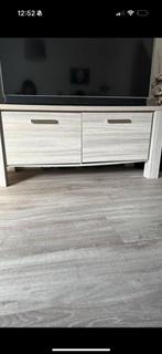 Complete Woonkamer Set: Vitrinekast, TV Meubel & Commode, Gebruikt, Glas, 150 tot 200 cm, Ophalen of Verzenden