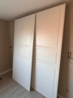 Ikea Pax schuifdeuren wit, Huis en Inrichting, Kasten | Kledingkasten, Ophalen, Gebruikt, 100 tot 150 cm, 200 cm of meer