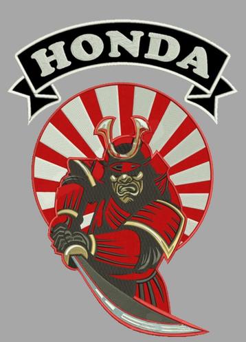 Wij hebben Honda Patches op voorraad Badgeboy patches