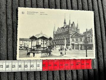 48  . Oude kaart Geeraardsbergen stadhuis Grammont beschikbaar voor biedingen