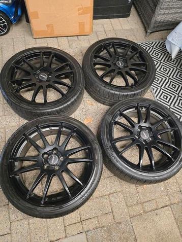 hele mooie set 18 inch orgineel alutec velgen te koop 5x112 beschikbaar voor biedingen