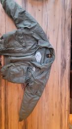 Lonsdale London Bomberjack - Maat L - Legergroen, Ophalen of Verzenden, Zo goed als nieuw, Groen, Overige maten