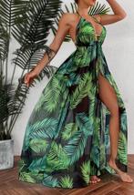 Tropische KIMONO/ Jurk maat S/M, NIEUW! CADEAUTIP!, Kleding | Dames, Badmode en Zwemkleding, Verzenden, Nieuw, Overige kleuren