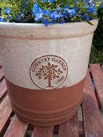 Schitterende aparte  Terracotta bloempot., Ophalen, Steen, Gebruikt, Minder dan 60 cm