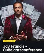 2 tickets Jay Francis 27 december, Twee personen, December