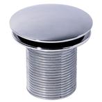 Wastafelplug afvoerplug quick-clac wirquin 75 mm lang, Ophalen of Verzenden, Nieuw, Rvs, Wastafel