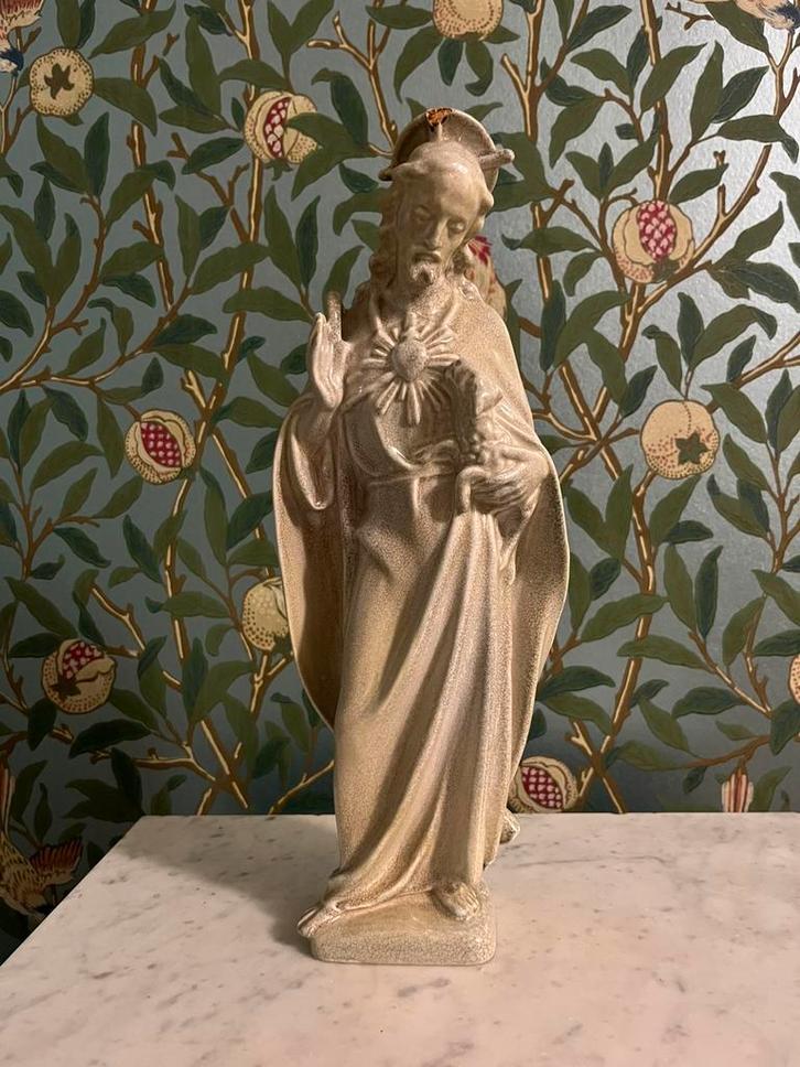 Beeld Christus als goede herder, Antiek en Kunst, Antiek | Religie, Ophalen of Verzenden