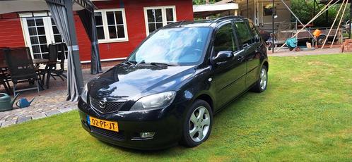 Mazda 2 1.4 16V 2004 Zwart, Auto's, Mazda, Particulier, Benzine, D, MPV, Handgeschakeld, Origineel Nederlands, Zwart, Voorwielaandrijving