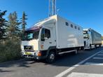 Paardenvrachtwagen Betrouwbaar, Ruim, Multi-inzetbaar 6 prds, Auto's, Vrachtwagens, Euro 2, MAN, Wit, Grijs