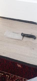 Berghaus hakmes mes 18 x 7 cm handvat 14 cm, Ophalen of Verzenden, Rvs of Chroom