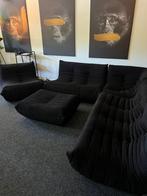 Modulaire Togo bank Rib stof – Zwart (NIEUW), Huis en Inrichting, Banken | Sofa's en Chaises Longues, 250 tot 300 cm, 100 tot 125 cm