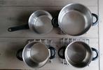 Bk pannenset, Ophalen, Gebruikt, Rvs, Pannenset