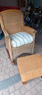 Schommelstoel, Ophalen, Gebruikt, Wit, Eén