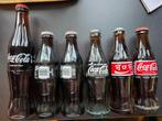Diverse volle glazen coca-cola flessen, Ophalen of Verzenden, Gebruikt, Gebruiksvoorwerp