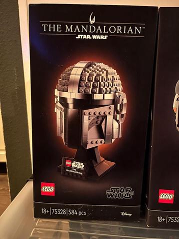 Star Wars Lego Helmet Mandalorian NIEUW beschikbaar voor biedingen