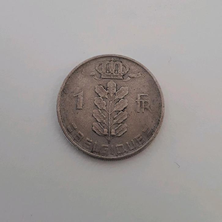1 Belgische Frank 1951, Postzegels en Munten, Munten | België, Losse munt, Ophalen of Verzenden